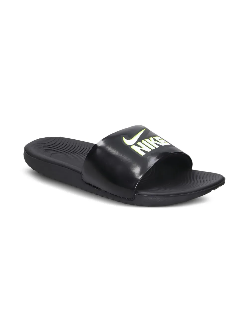 Nike Kids Kawa Fun "Black" slides | Black | Image 1