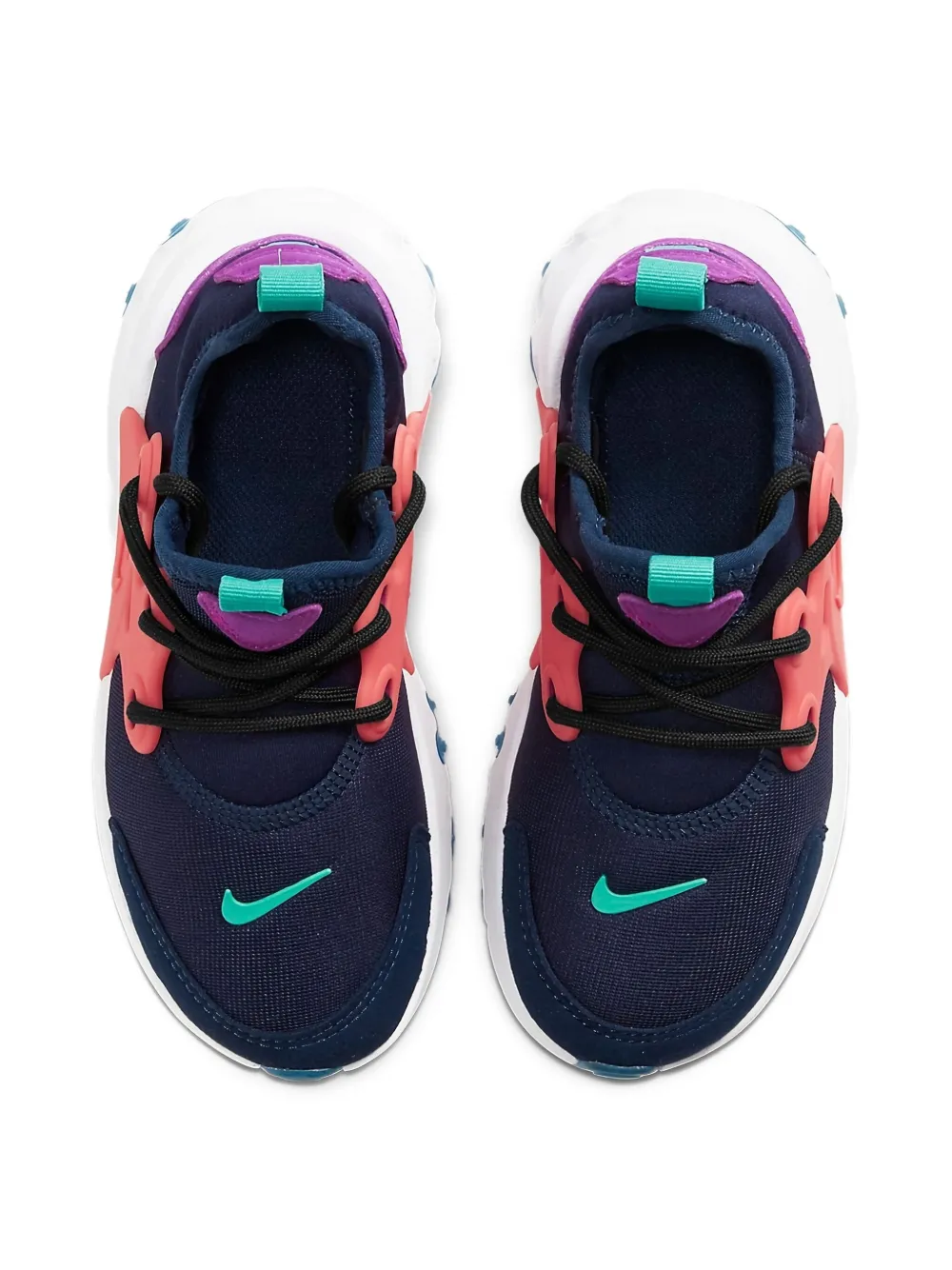 Nike Kids Rt Presto "Midnight Navy Kinetic Green" sneakers Blauw