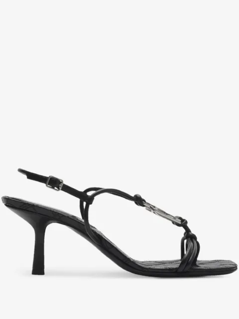 Burberry Sandália Ronda com salto 65mm