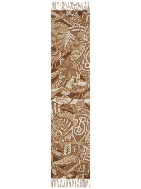 Burberry Carousel EKD scarf Women