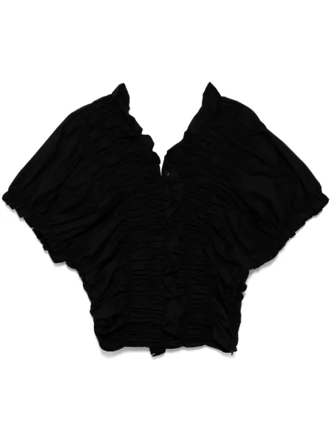 Lee Mathews V-neck top