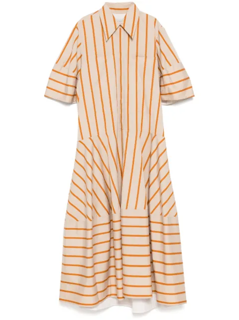 Lee Mathews vestido con motivo de rayas