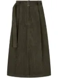 STUDIO TOMBOY corduroy skirt - Green