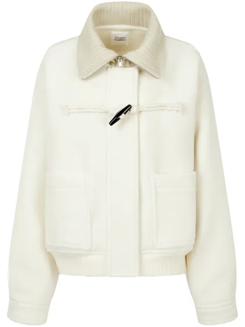 STUDIO TOMBOY brushed-finish jacket