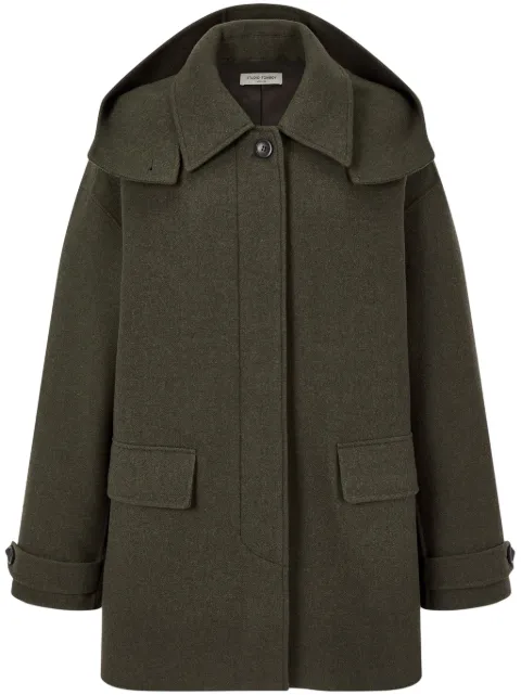 STUDIO TOMBOY detachable-hood coat