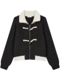 STUDIO TOMBOY cable-knit cardigan - Grey
