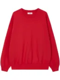 STUDIO TOMBOY fleece sweatshirt - Red