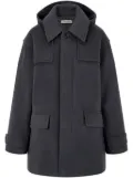 STUDIO TOMBOY detachable-hood coat - Grey