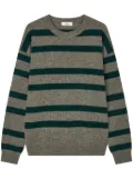 STUDIO TOMBOY striped sweater - Grey