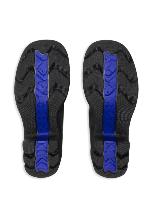 Burberry 85mm Leather Chelsea Boots | Black | FARFETCH CA