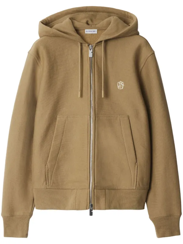 Burberry ジップアップ パーカー | ブラウン | FARFETCH JP