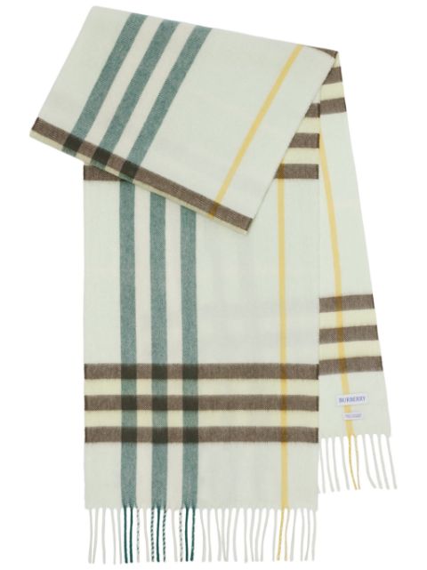 Burberry checked scarf Women