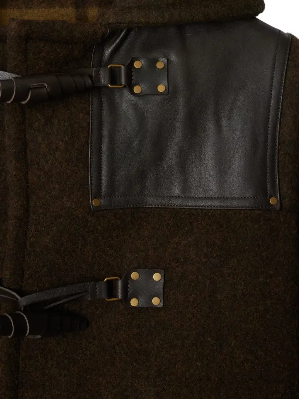 Burberry Wool Duffle Coat | Brown | FARFETCH