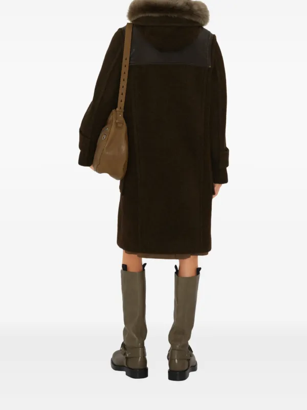 BURBERRY ブラウン ダッフルコート Burberry ダッフルコート | ブラウン | FARFETCH JP