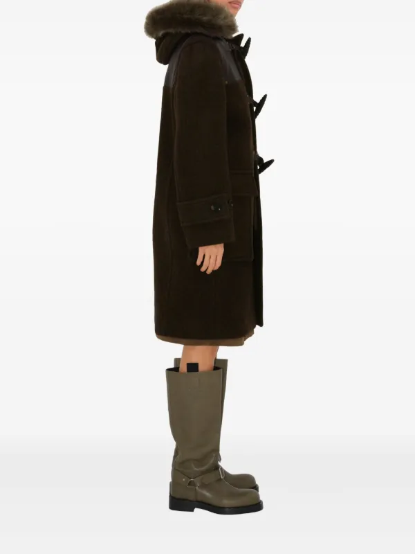 Burberry Wool Duffle Coat | Brown | FARFETCH