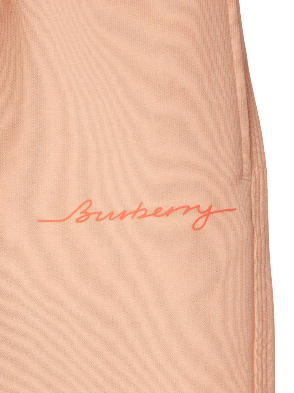 Burberry Kids Trainingsbroek met logoprint Roze