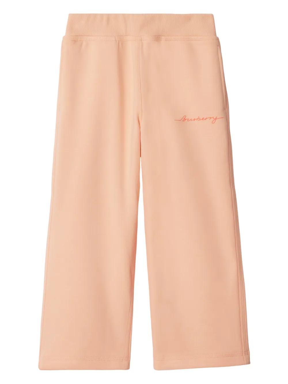 Burberry Kids Trainingsbroek met logoprint Roze