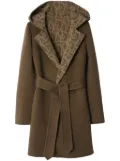 Burberry hooded coat - Brown