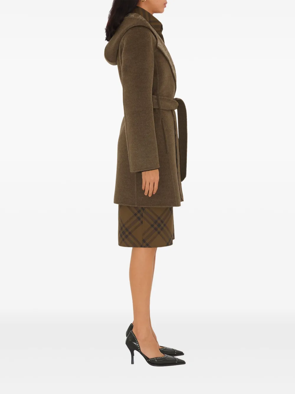 Burberry Jas met capuchon Bruin