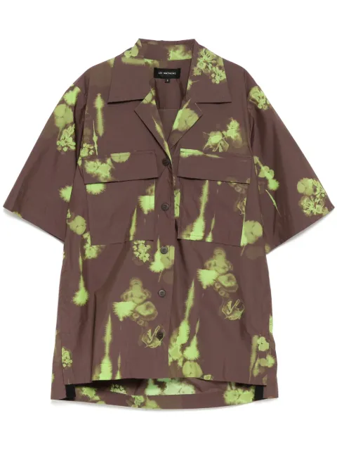 Lee Mathews camisa con estampado gráfico