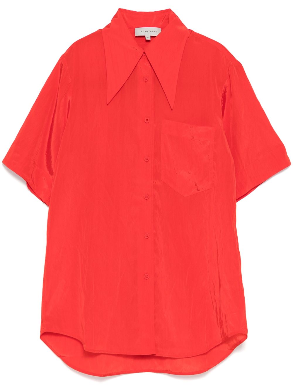 Lee Mathews button fastening shirt - Red