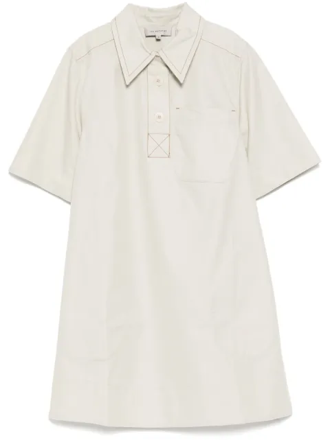 Lee Mathews vestido con bolsillo de parche