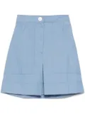 Lee Mathews elastic waistband skirt - Blue