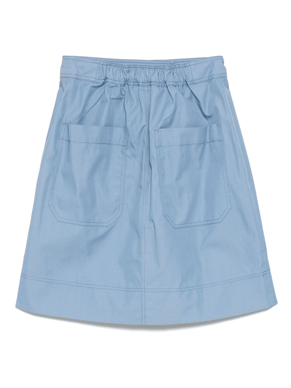 Lee Mathews elastic waistband skirt - Blue