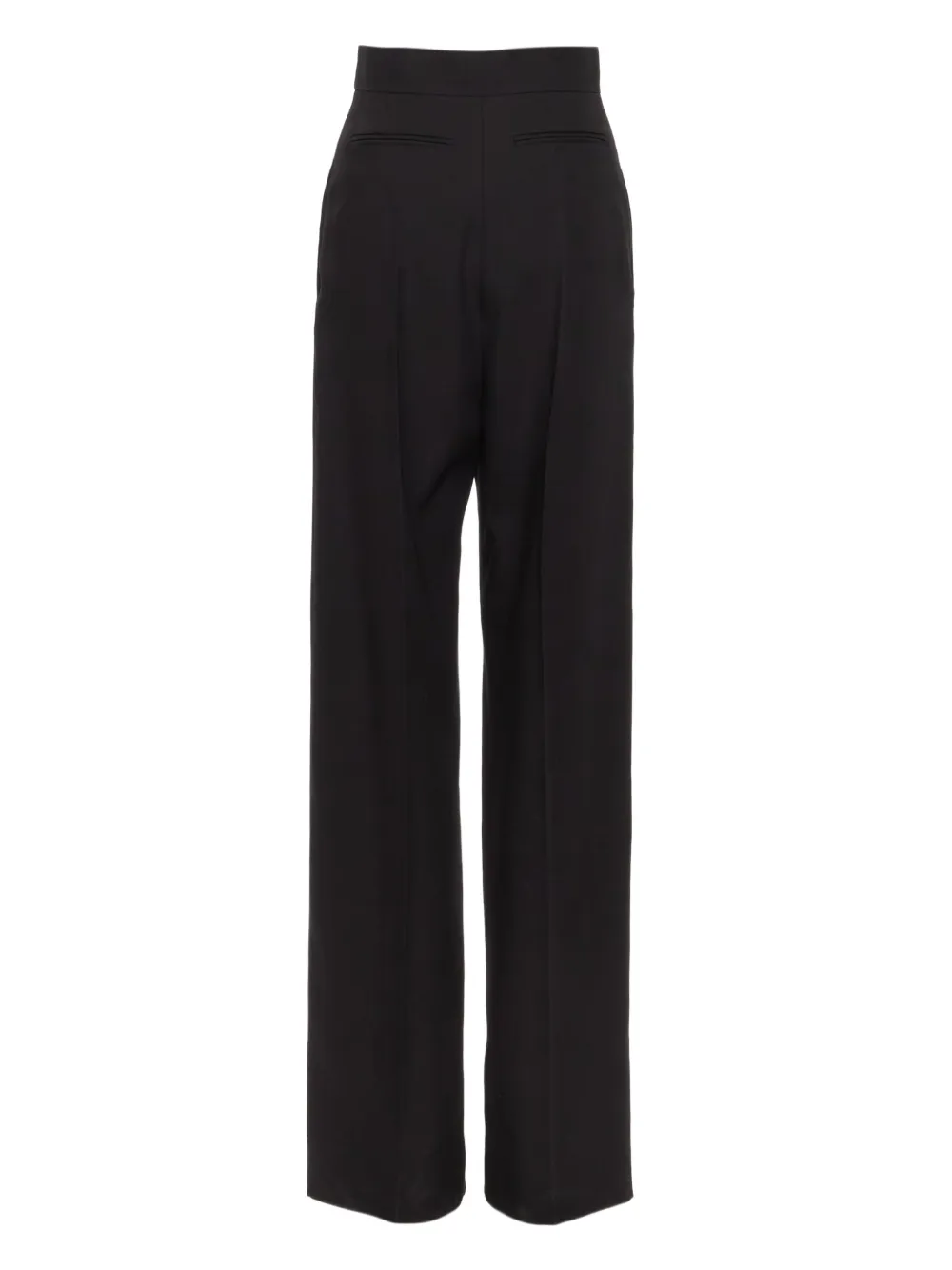 Valentino Garavani High waist wollen broek Zwart