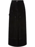 STUDIO TOMBOY corduroy skirt - Black