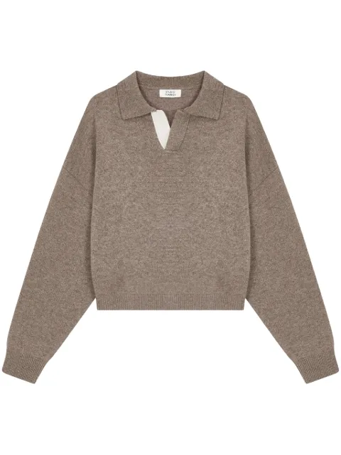 STUDIO TOMBOY wool polo top
