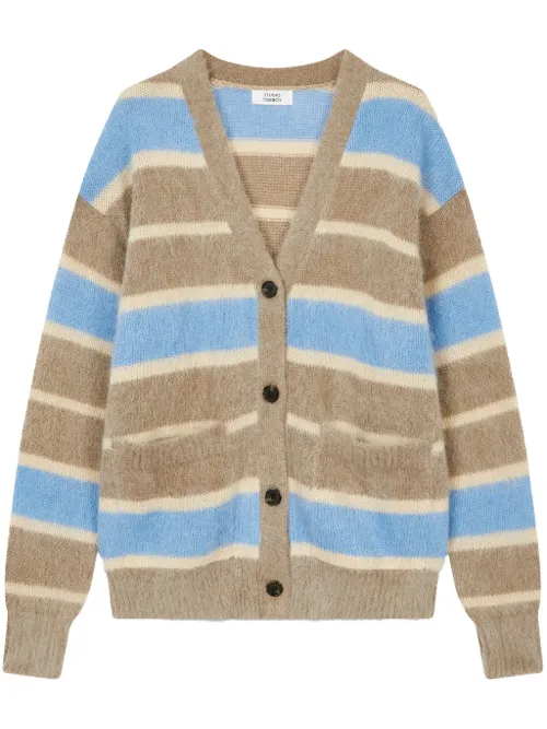 Cardigan à rayures - STUDIO TOMBOY - Modalova