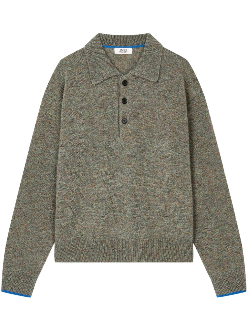 wool polo top