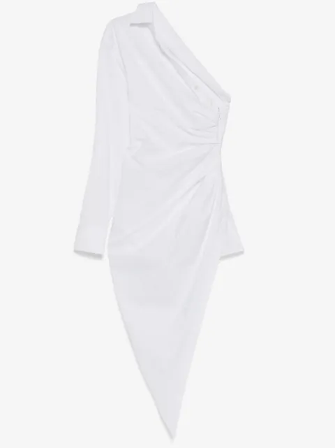 Alexander Wang tailored asymmetric midi dress