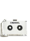 CHANEL Pre-Owned 2004 Cassette Tape clutch bag - White