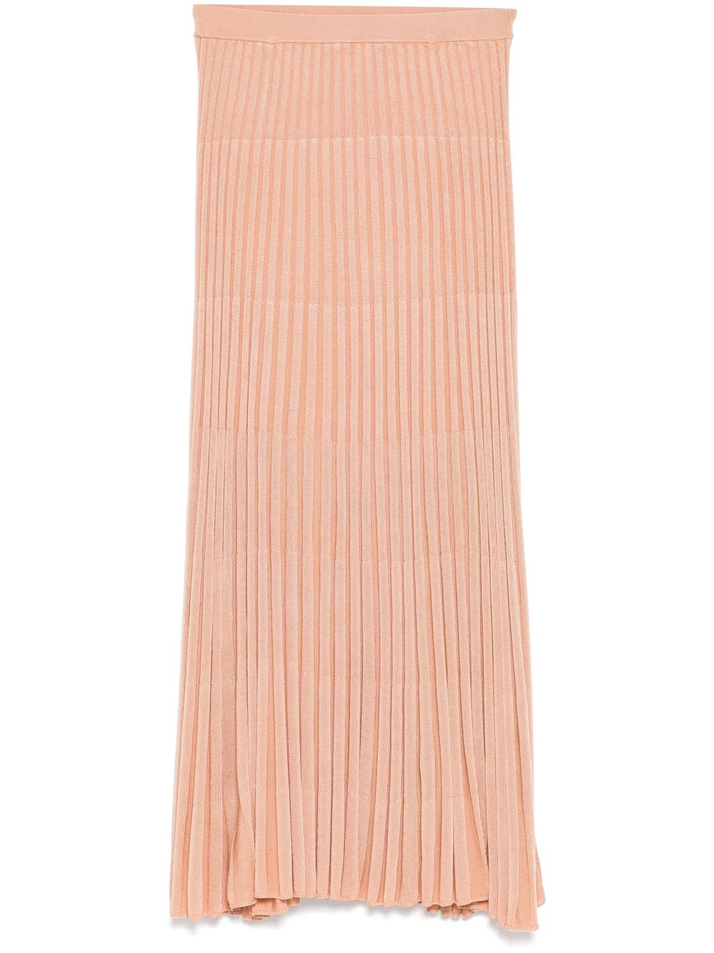 ZIMMERMANN pleat detail skirt - Neutrals