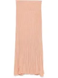 ZIMMERMANN pleated midi skirt - Neutrals