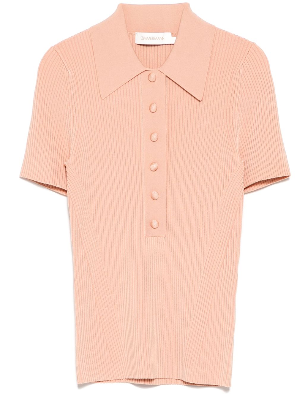 ZIMMERMANN ribbed top - Neutrals