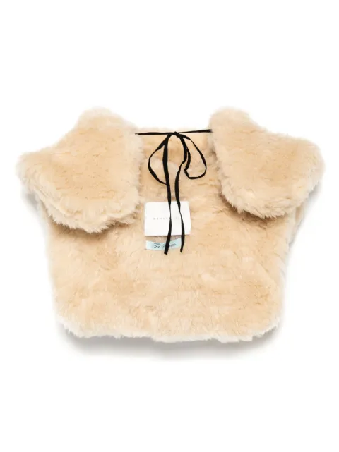 Conner Ives cropped cape 