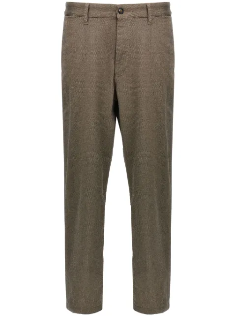 BOSS tapered-leg trousers