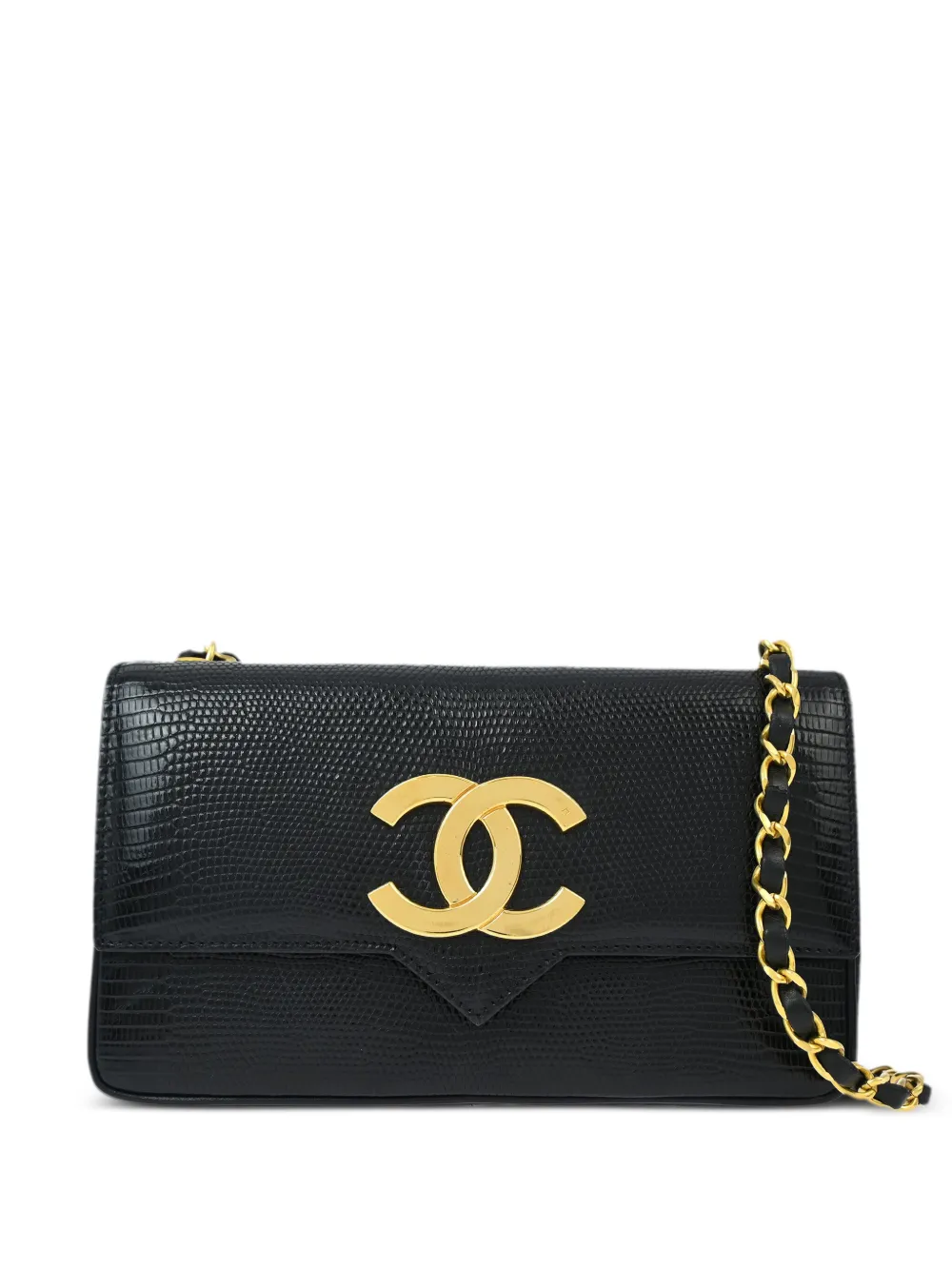 CHANEL Pre-Owned 1990s ココマーク ショルダーバッグ - ブラック CHANEL Pre-Owned 1990s ココマーク ショルダーバッグ - ブラック