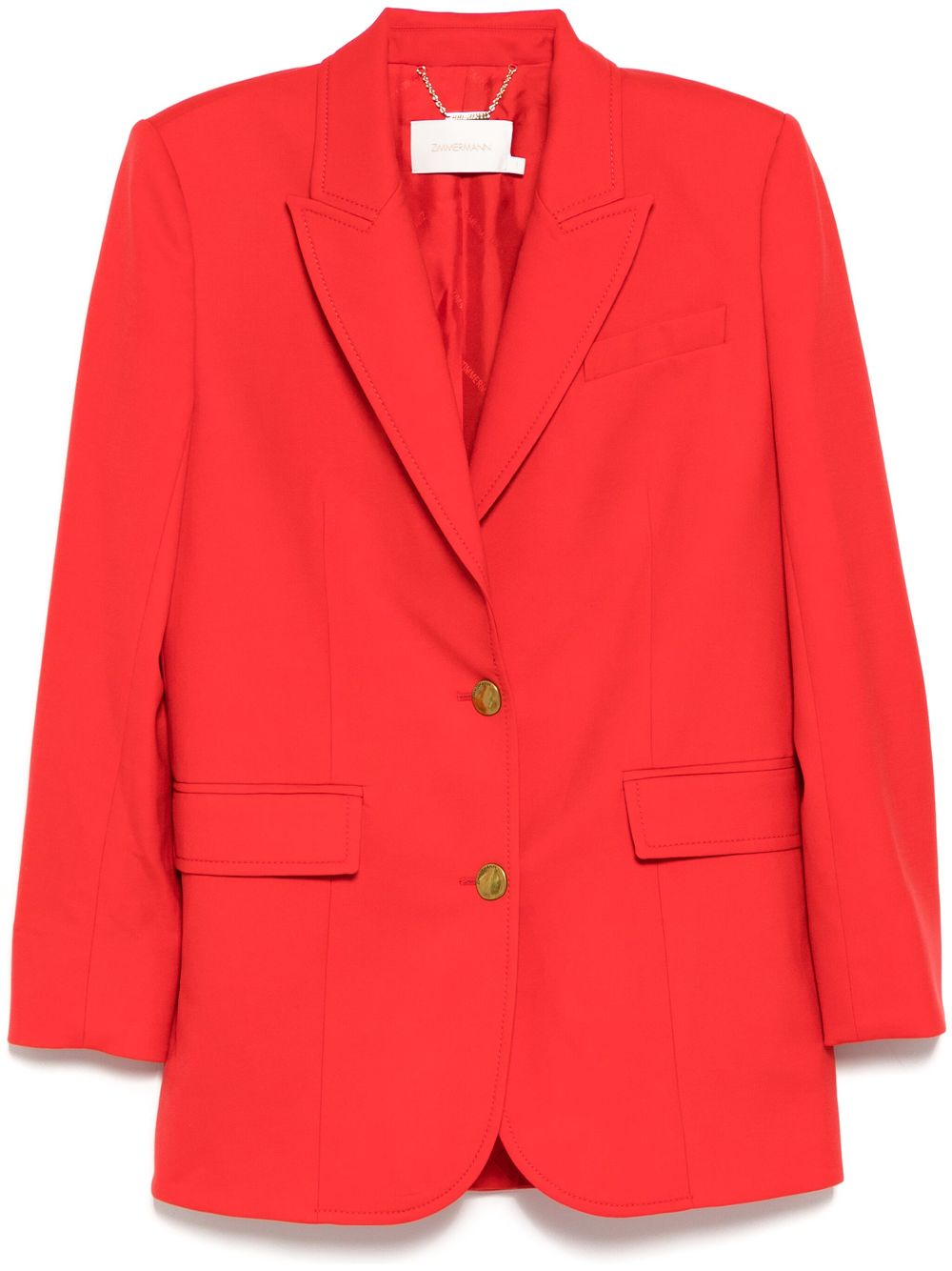 ZIMMERMANN button fastening jacket - Red