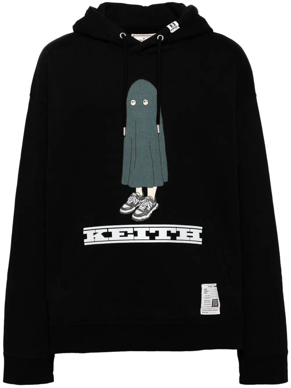 Maison MIHARA YASUHIRO Keith hoodie Zwart