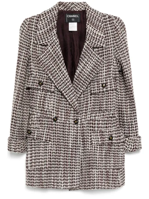 CHANEL Pre-Owned 2001 tweed jacket