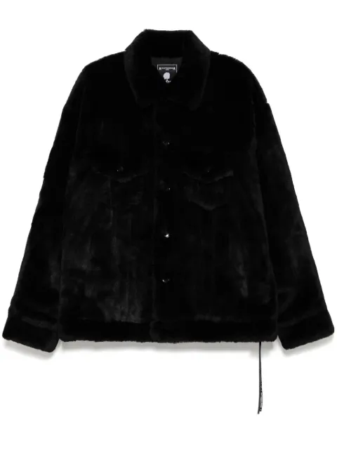 Mastermind World faux-fur jacket