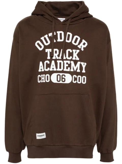 CHOCOOLATE hoodie con estampado gráfico