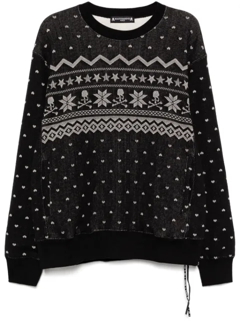 Mastermind World patterned sweatshirt