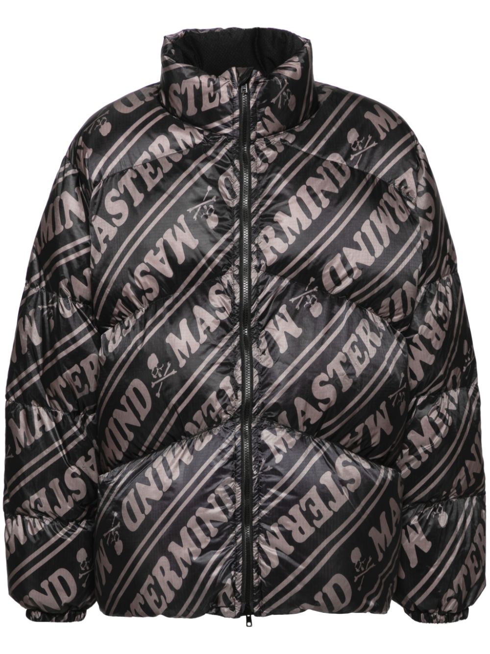 Mastermind World logo down jacket - Black