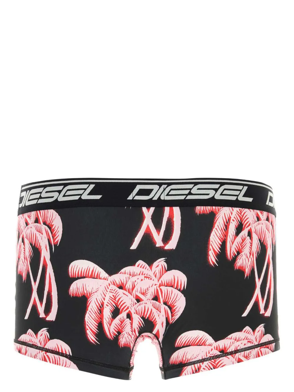 Diesel Boxershorts met logoband - Zwart