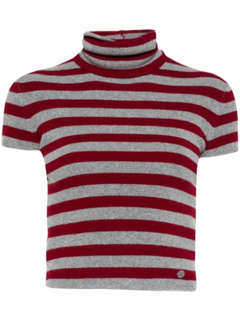 CHANEL 2000 striped jumper Women